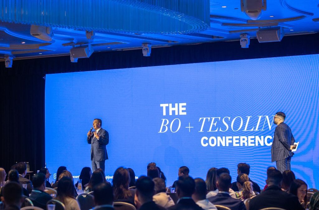 Bo + Tesolin Conference fills the room, with a practical focus and an emotional finish