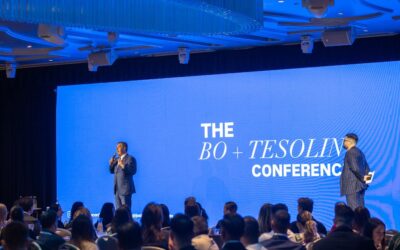 Bo + Tesolin Conference fills the room, with a practical focus and an emotional finish